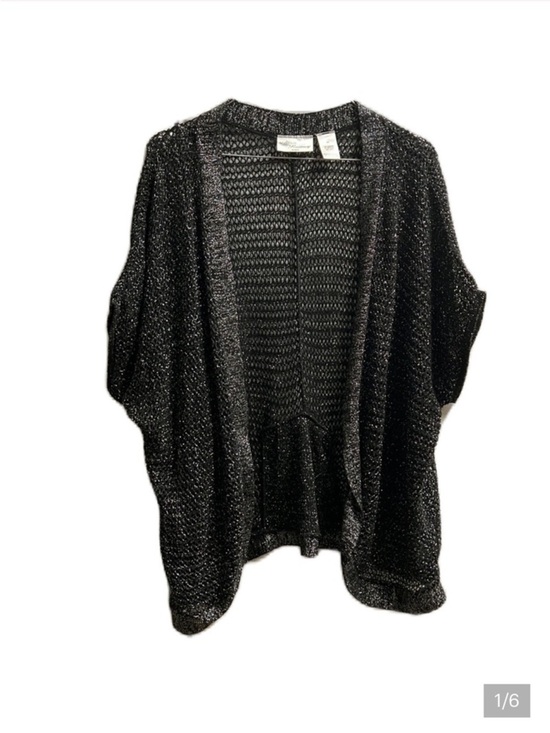 Allison Brittney Sweaters - Allison Brittney, Casual, Drop Sleeves Cardigan, 2X (runs small; fits like a 1X)